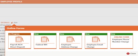 Online forms